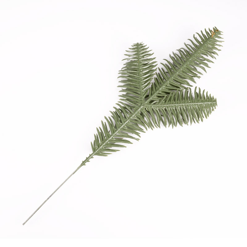 Ветка ели Нобилис односторонняя, 19 см, Зеленая (DEC-056234)