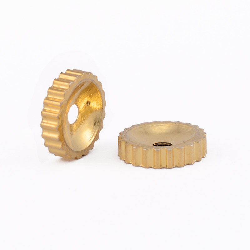 Бусина-разделитель, 6 мм, Латунь с покрытием 18 kt (BUS-055901)