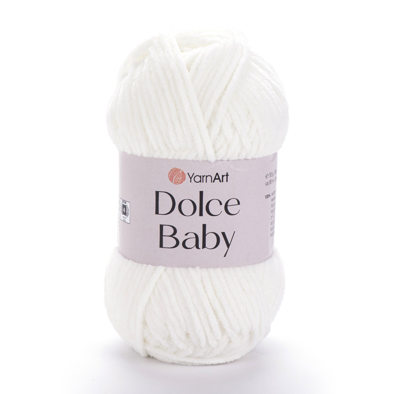 Пряжа YarnArt Dolce Baby 50 г, 85 м, Молочна 745 (YAR-061639)