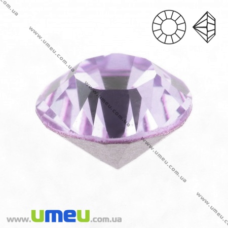 Стразы стеклянные конусные SS22 (5,0 мм), Сиреневые (STR-018870)