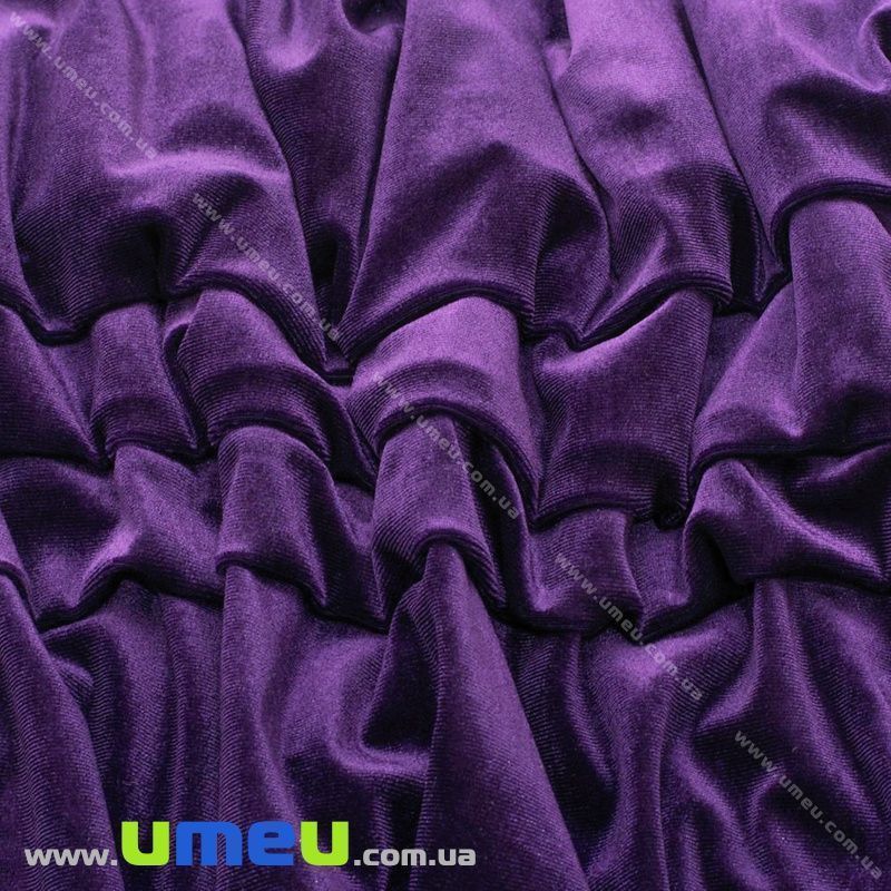 Бархат корейский стрейчевый, Фиолетовый, 20х29 см (TKN-036865)