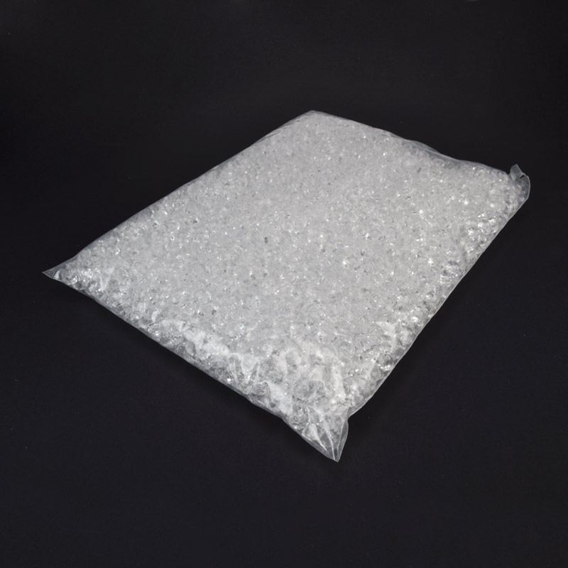 Бусины для сумок ОПТ, Акриловые, Рондели, 8х5 мм, Прозрачные (BUS-059955)