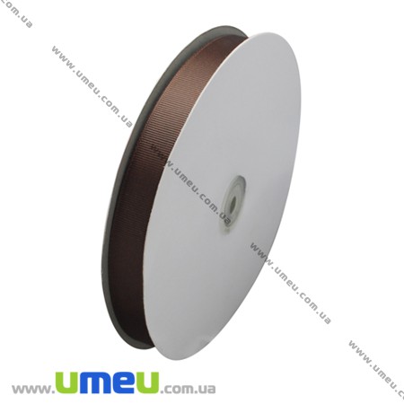 Репсова стрічка, 6 мм, Коричнева (LEN-007175)