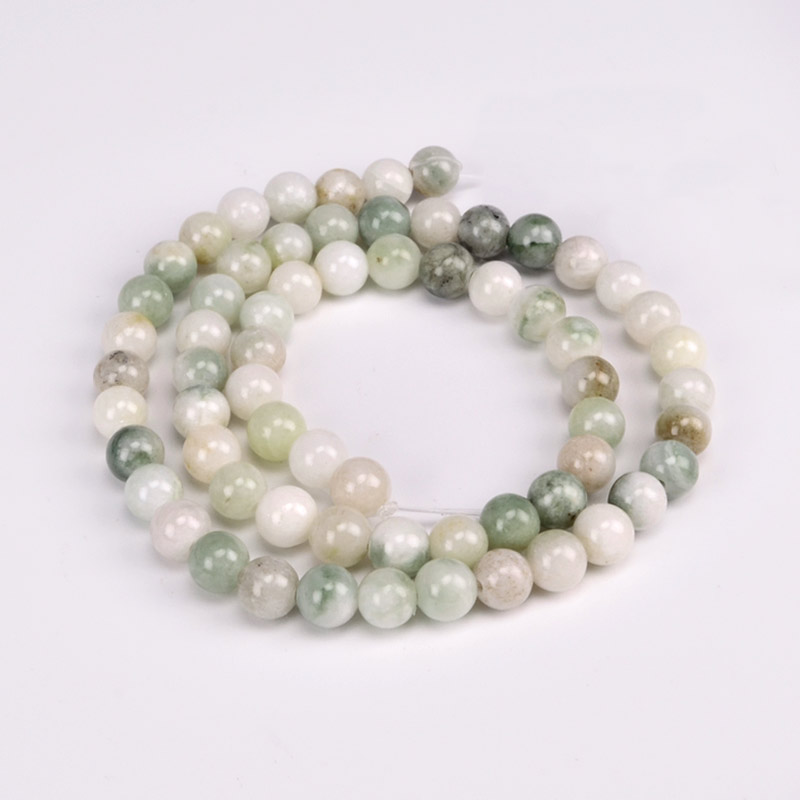 Намистини Мармур, Натур. камінь, 6,5 мм, Круглі (BUS-051730)