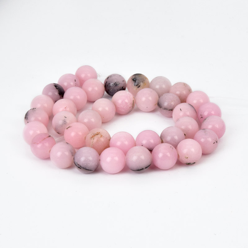 Бусины Яшма сливовая, Натур. камень, 10,5 мм, Круглые (BUS-058008)