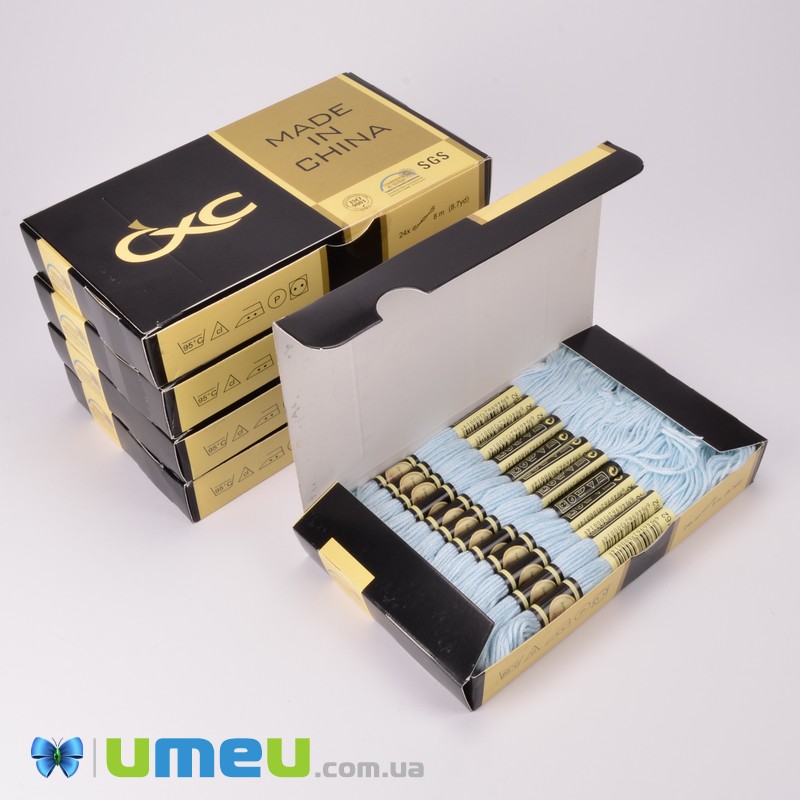 Мулине CXC 0162 Голубой, ультра оч.св. (CXC-050061)