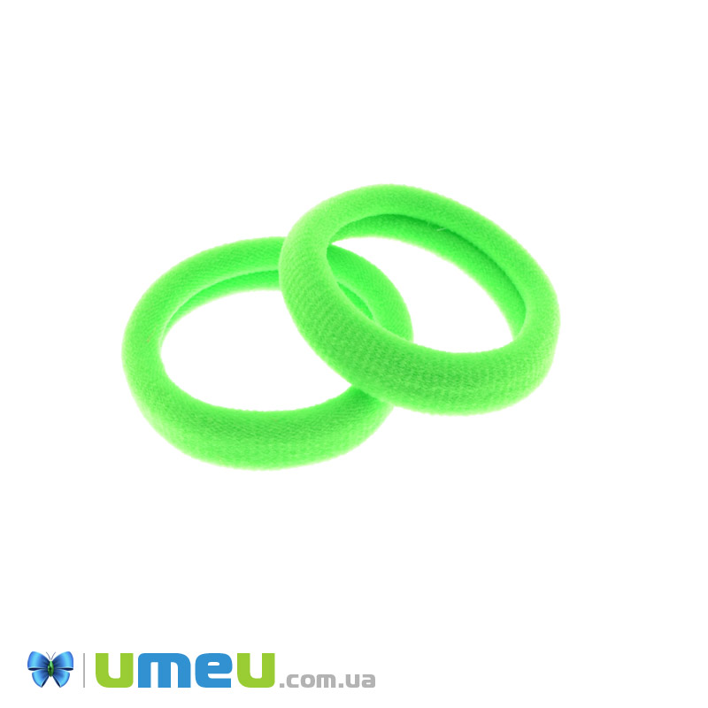 Резинка для волосся мікрофібра, 40 мм, Салатова яскрава (OSN-041646)