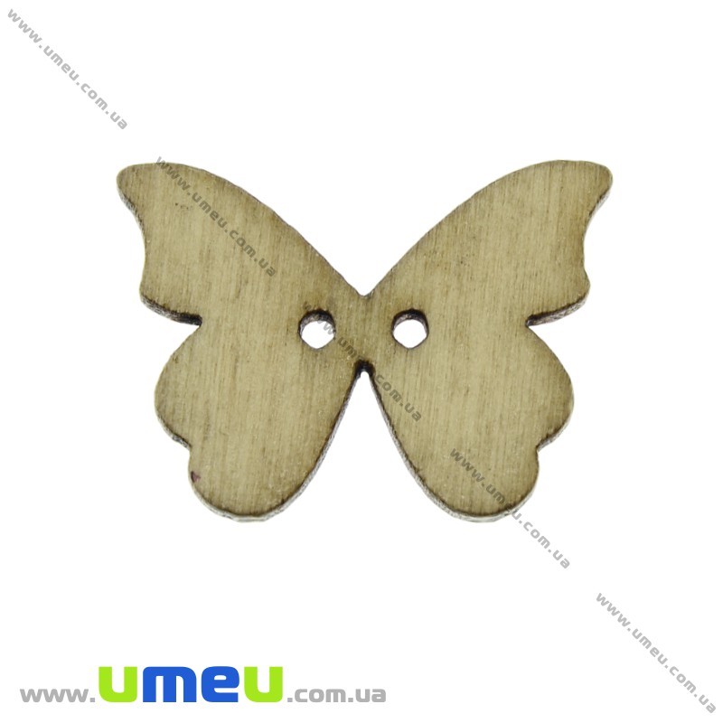 Декоративный пришивной элемент Бабочка, 28х20 мм (DIF-021299)
