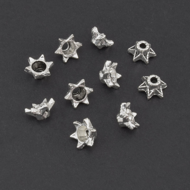 Обіймачі, Античне срібло, 10х5 мм (OBN-036003)