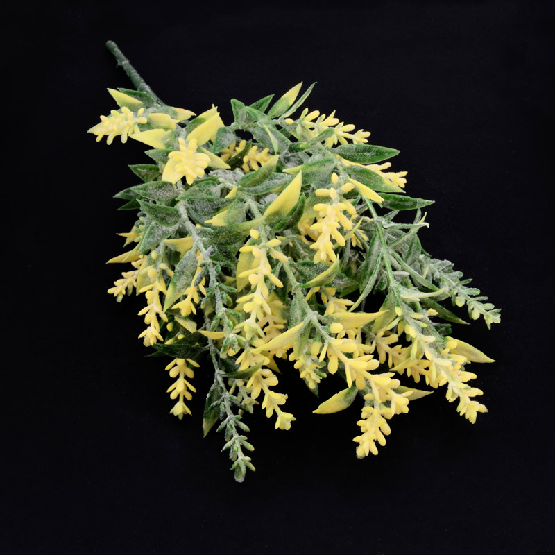 Ветка лаванды, 34 см, Желтая (DIF-052695)