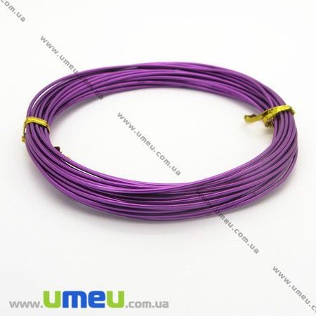 Проволока алюминиевая, 1,5 мм, Фиолетовая (LES-003972)