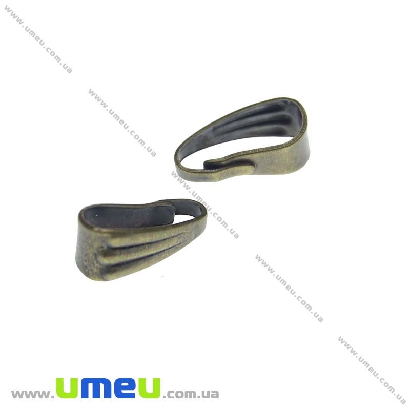 Тримач для кулона, 8х3,5 мм, Антична бронза (OSN-013572)