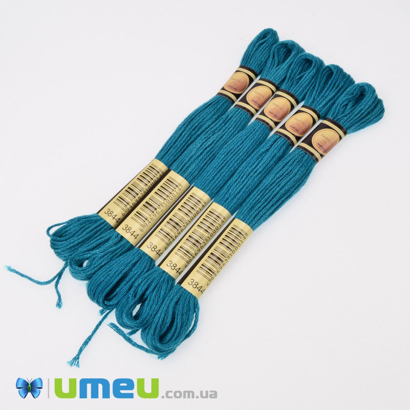 Мулине CXC 3844 Ярко-бирюзовый, т. (CXC-050470)