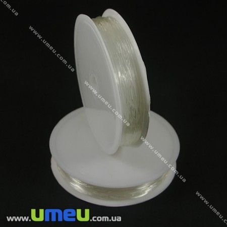 Волосінь еластична, 0,4 мм, Прозора (LES-002127)