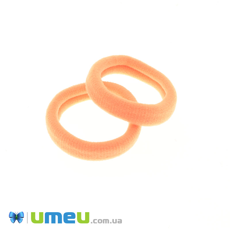 Резинка для волосся мікрофібра, 55 мм, Помаранчева (OSN-041697)