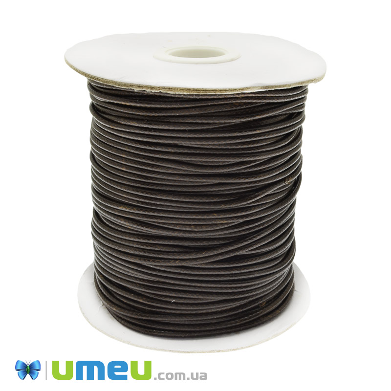 Полиэстеровый шнур, 2,0 мм, Коричневый темный (LEN-047401)