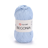 Пряжа YarnArt Begonia 50 г, 169 м, Блакитна 4917 (YAR-062521)