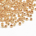 Бусины Стопперы, 2 мм, Стойкое покрытие, Круглые, Золото (BUS-056668)