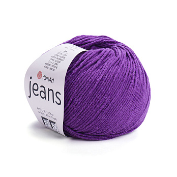 Пряжа YarnArt Jeans 50 г, 160 м, Бузкова темна 50 (YAR-025312)