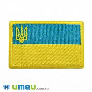 Термоаппликация Флаг Украины, 8х5 см, 1 шт (APL-046135)