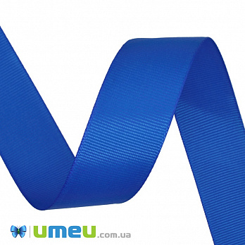 [Архів] Репсова стрічка, 25 мм, Синя (LEN-039222)