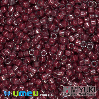 Бісер японський Miyuki Delica 11/0 DB280, Бордовий (BIS-045267)