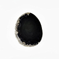 Срез Агата, Черный, 60х47 мм (POD-032507)