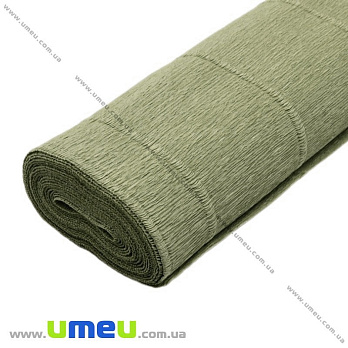 Гофрированная бумага Италия, Хаки 562, 180 г, 50х50 см (DIF-019103)