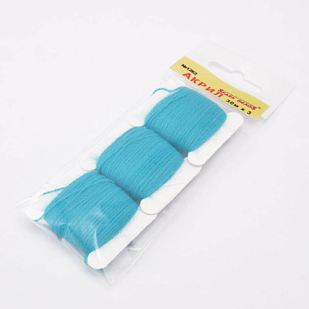 Акриловые нитки, №1262, Бирюзовые (MUL-058803)