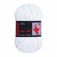 Пряжа Premium Yarn Baby Love 50 г, 60 м, Біла 363, 1 моток (YAR-052310)