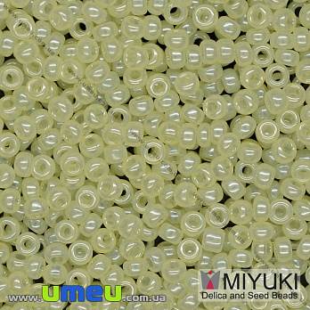 Бісер японський Miyuki круглий RR 11/0 №513, Кремовий (BIS-036687)