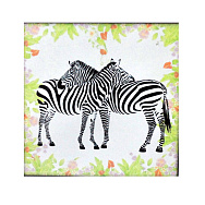 Набір для вишивання нитками, 5D Дві зебри, 47х47 см (SXM-061214)