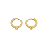 Швензы круглые, Латунь с покрытием 18 kt, 11х10,5х1,8 мм (OSN-053112)