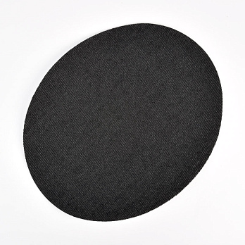 Термонаклейка для декору та ремонту одягу, 13,5х11 см, Чорна (APL-060175)