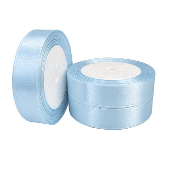 Атласна стрічка, 20 мм, Блакитна (LEN-060340)