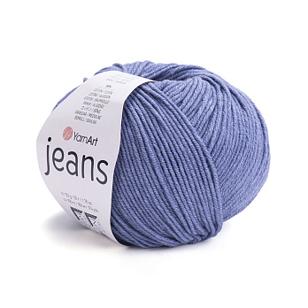 Пряжа YarnArt Jeans 50 г, 160 м, Джинс светлая 68 (YAR-025324)