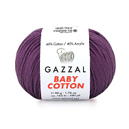 Пряжа Gazzal Baby Cotton №3441, 50 г, 165 м, Бузкова (YAR-060768)