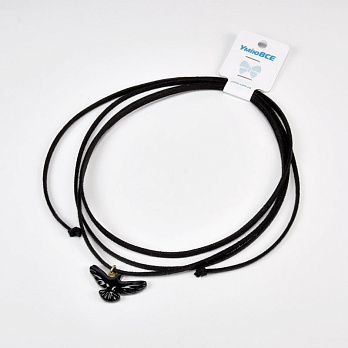 Подвеска Горлица на шнурке, 30х16 мм (BUS-059005)