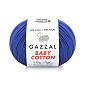 Пряжа Gazzal Baby Cotton №3421, 50 г, 165 м, Синяя (YAR-062512)
