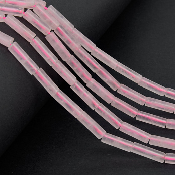 Бусины Кварц розовый, Натур. камень, 13-14 мм, Боченок (BUS-058152)