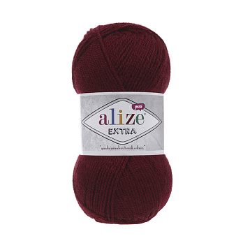 Пряжа Alize Extra 100 г, 220 м, Бордовая 57 (YAR-056287)