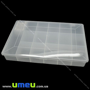 Органайзер для зберігання муліне на 17 осередків, 27х18 см (INS-027006)