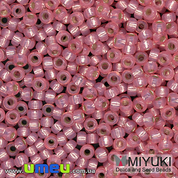 Бісер японський Miyuki круглий RR 11/0 №556, Рожевий (BIS-036693)