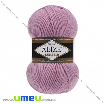 Пряжа Alize Lanagold 100 г, 240 м, Розовая 98, 1 моток (YAR-025353)