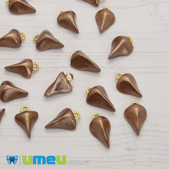 Клюв совы, Бронзовый, 14 мм (OSN-040389)