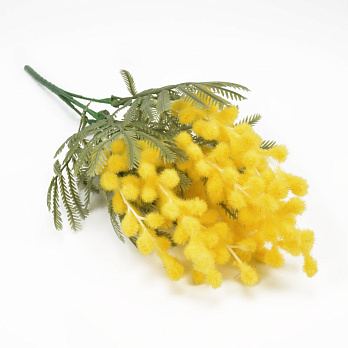 Букет мімози, 33 см, Жовтий (DIF-056901)