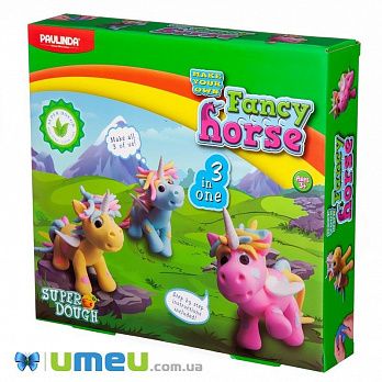 Масса для лепки Paulinda Super Dough 3в1 Единороги (DIF-043566)