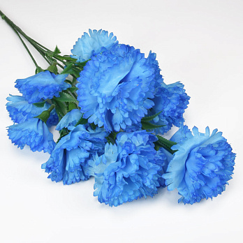 Букет гвоздики, 70 см, Синий (DIF-057789)