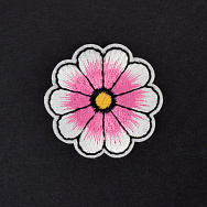 Термоаплікація Квітка, 4 см, Рожева (APL-060015)