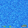 Бисер чешский 12/0, №60010, Голубой, Прозрачный (BIS-017018)